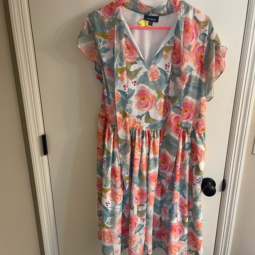ModCloth Floral Dress